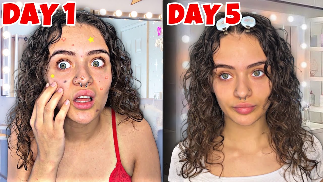 NO MAKEUP FOR A WEEK…