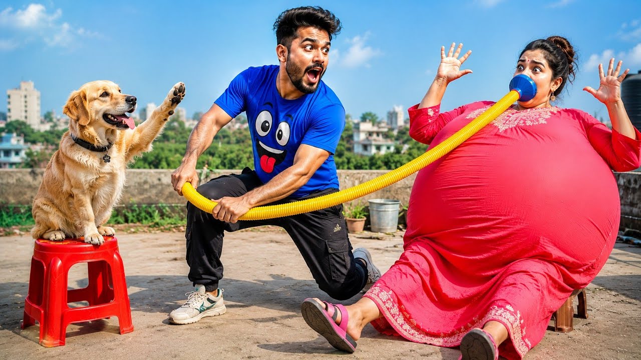 Must Watch New Special Comedy Video 2025 😎Totally Amazing Comedy 2026  Episode 17 By Bihari Fun Tv