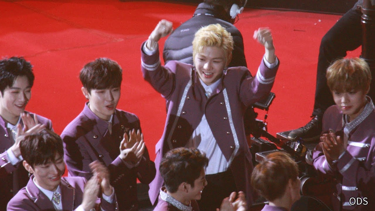 180125 워너원-강다니엘-대기석-서울가요대상 시상식