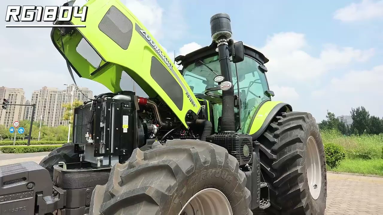 Zoomlion RG1804 Tractor | Powerful Engine, Smart Cab & Eco-Friendly Design