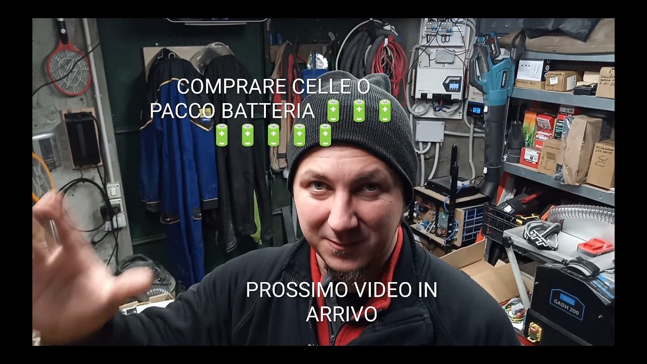 Prossimo video: CELLE O PACCO BATTERIA?