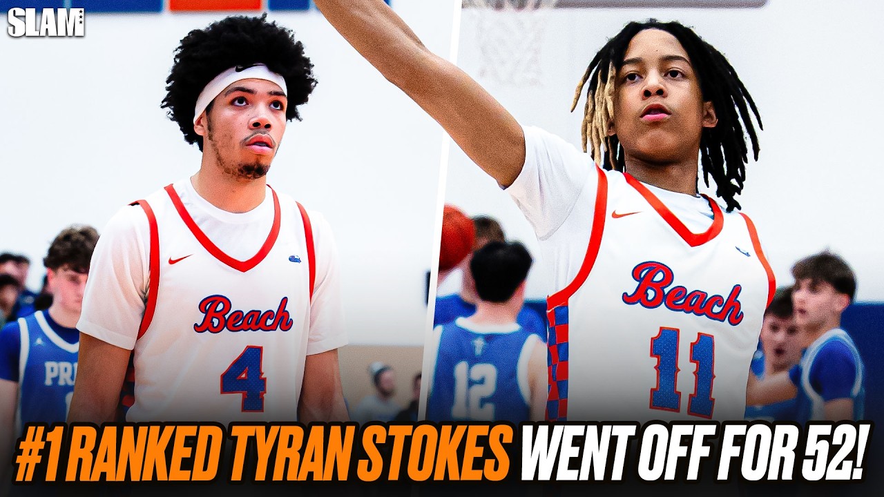 #1 Ranked Tyran Stokes Drops 52 PTS & Freshman JJ Crawford Adds 25 PTS 🚨🔥