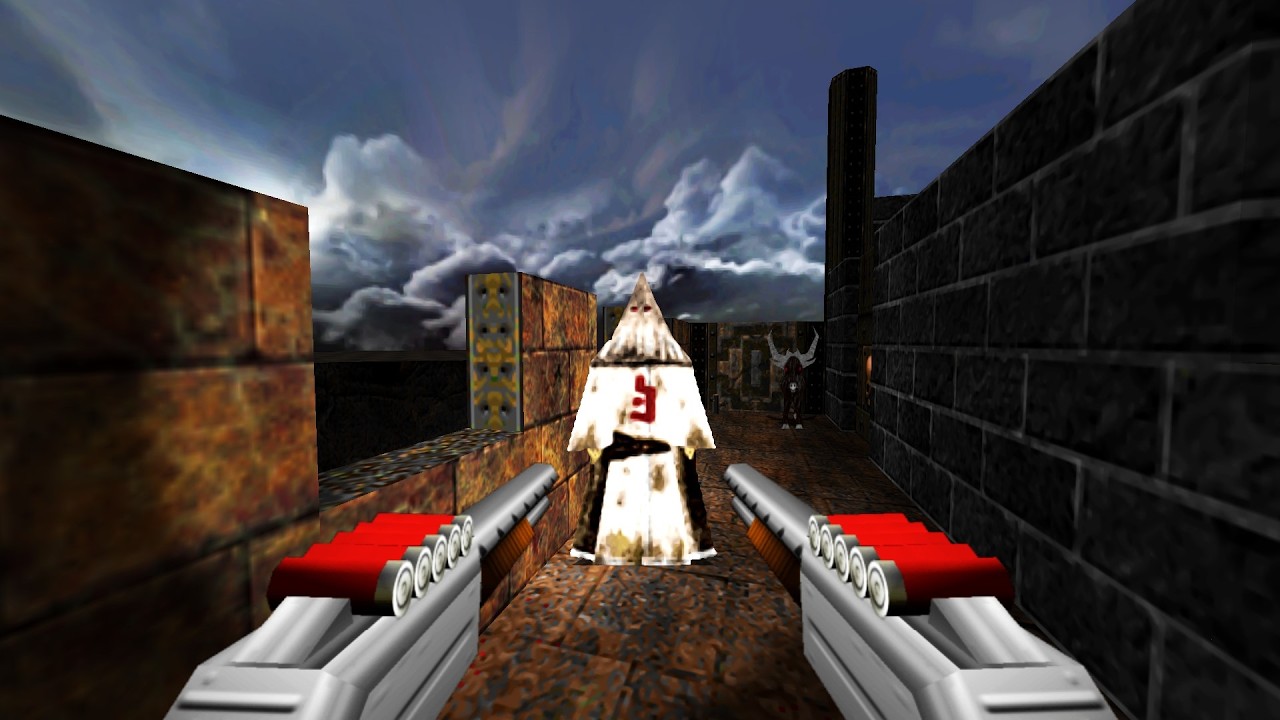 T64 Weapons - Hell Ground : Dusk Style | Doom Mod | 4K