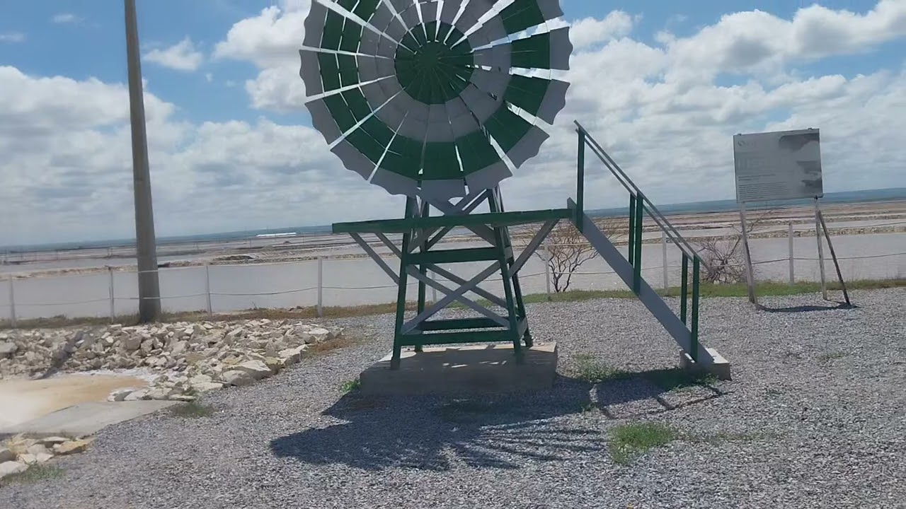 Homenagem aos trabalhadores das salinas. Salina Santa Clara, Mossoró  - RN
