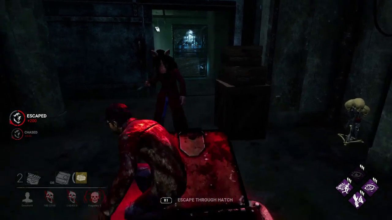 Dead by Daylight - One long hatch standoff with the Pig... Teabag overload!