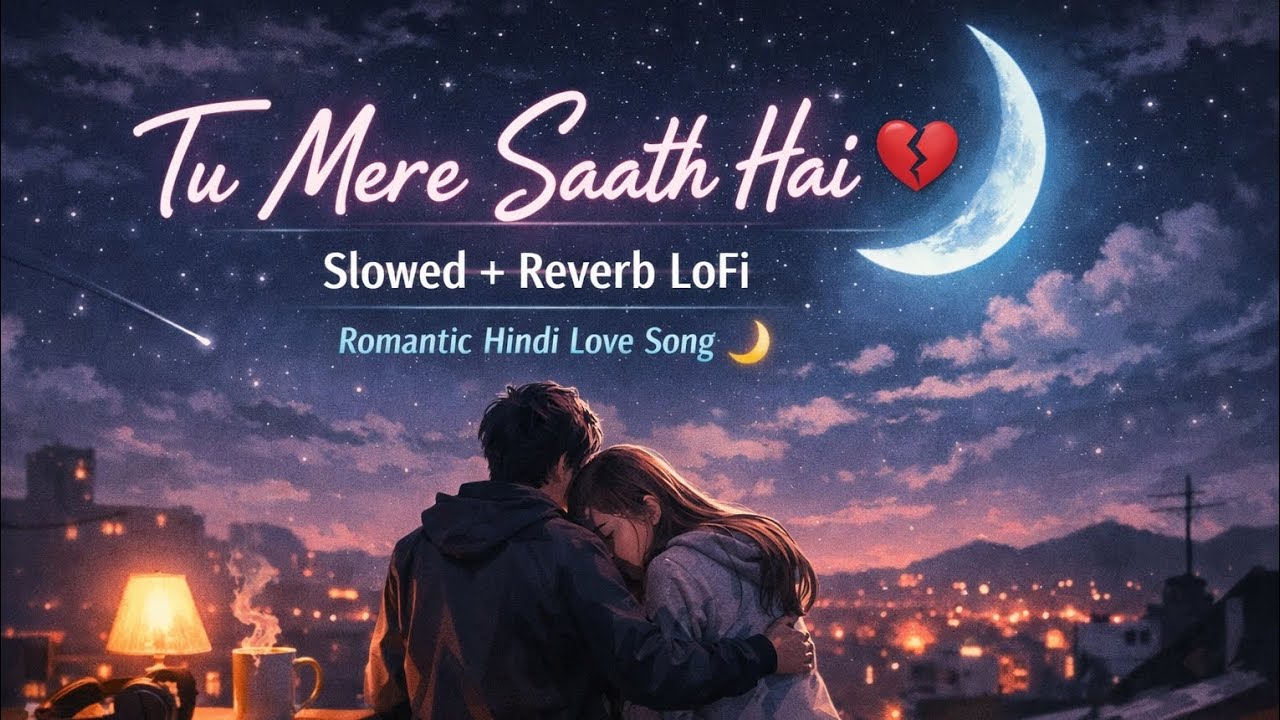 Tu Mere Saath Hai 💔 | Slowed + Reverb LoFi | Romantic Hindi Love Song 🌙