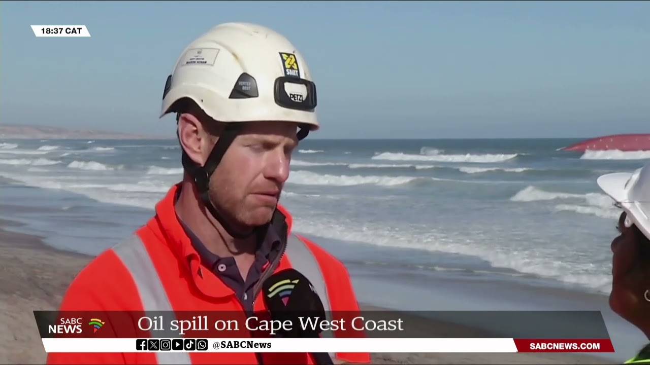 Cape West Coast Oil Spill | 100 tonnes of oil still unaccounted for: Richard Robertson
