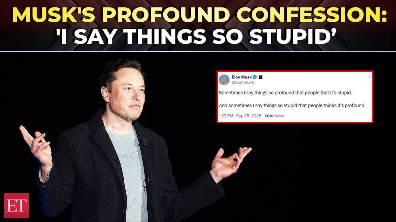 &lsquo;Sometimes I say things so stupid&rsquo;: Elon Musk&rsquo;s confession tweet divides fans, sparks debate online