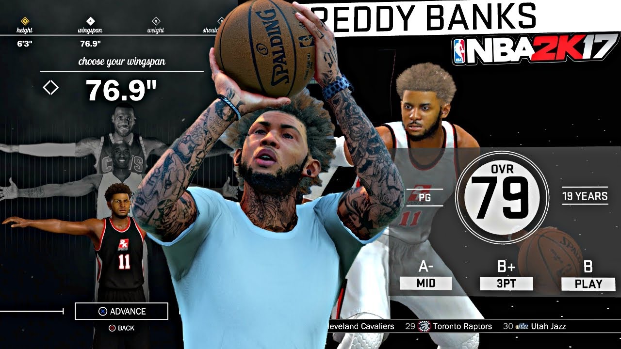 NBA 2K17 MyCAREER #1 - FREDDY BANKS CREATION AND DRAFT! THE NBA OFF-SEASON WAS CRAZY! SO MANY TRADES