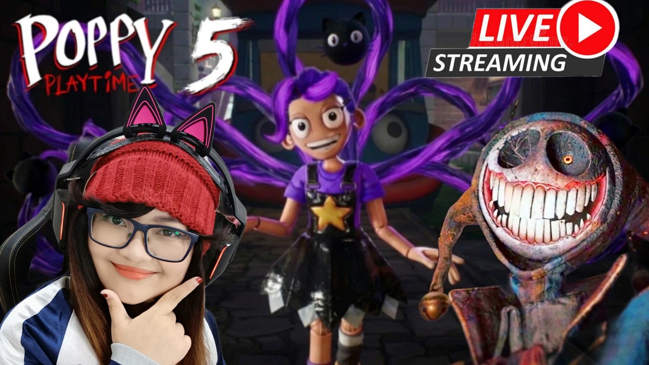 Mencari Lily Lovebraids dan Prototype di Roblox [Live] Poppy Playtime