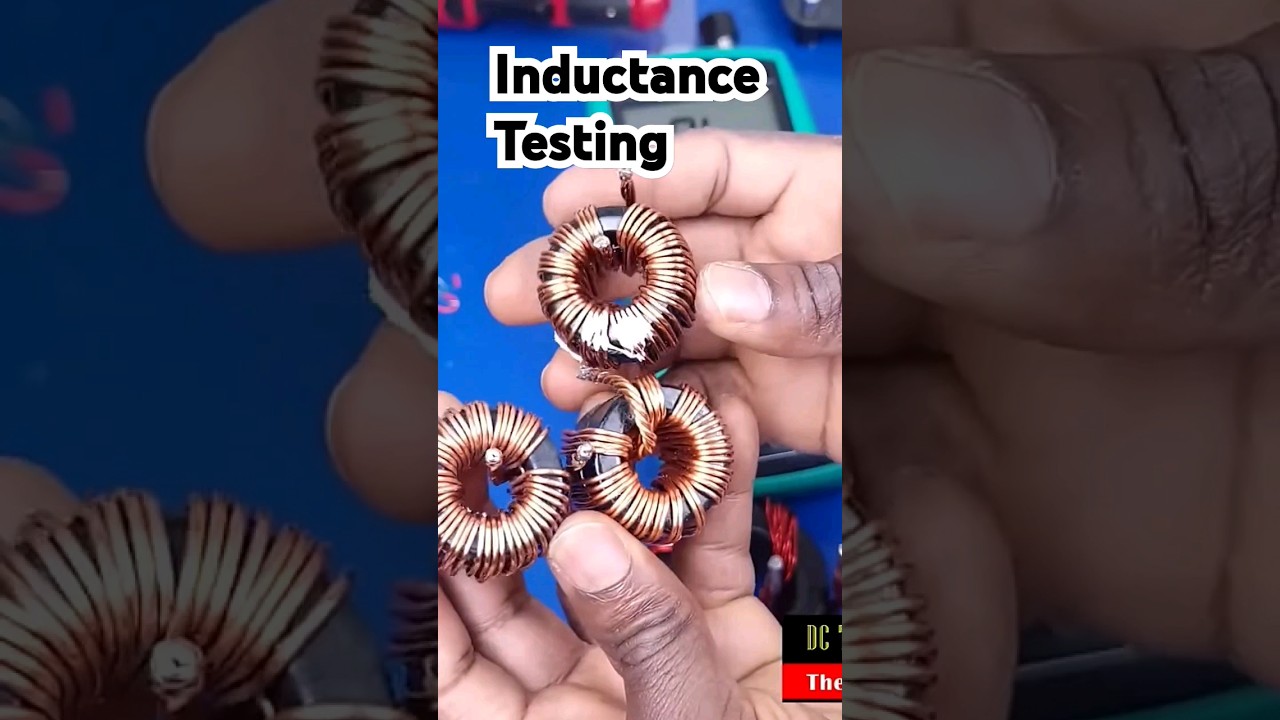 Using an LCR Meter to Test an Inductor! #diy #dctodc #boostconverter