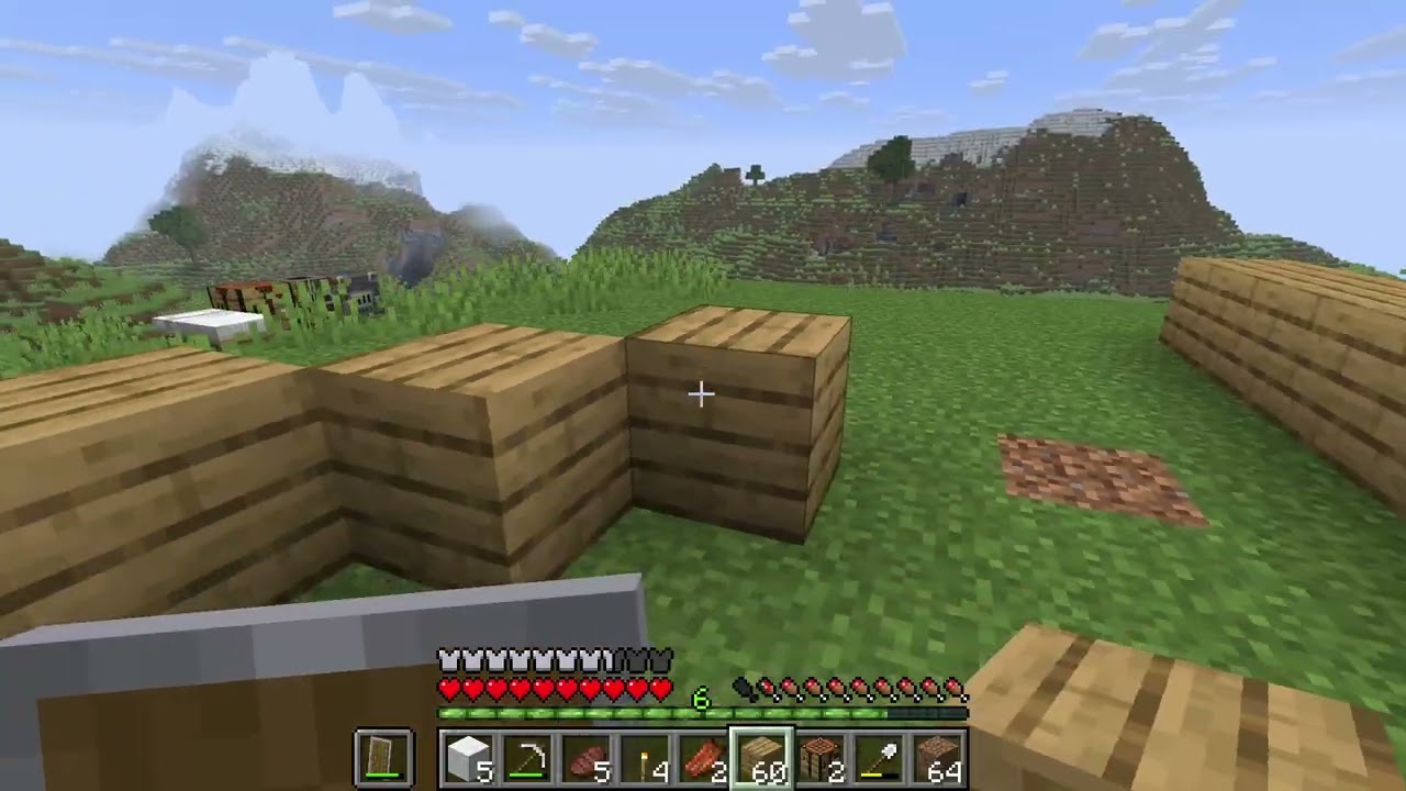 Minecraft Ep1:building my house