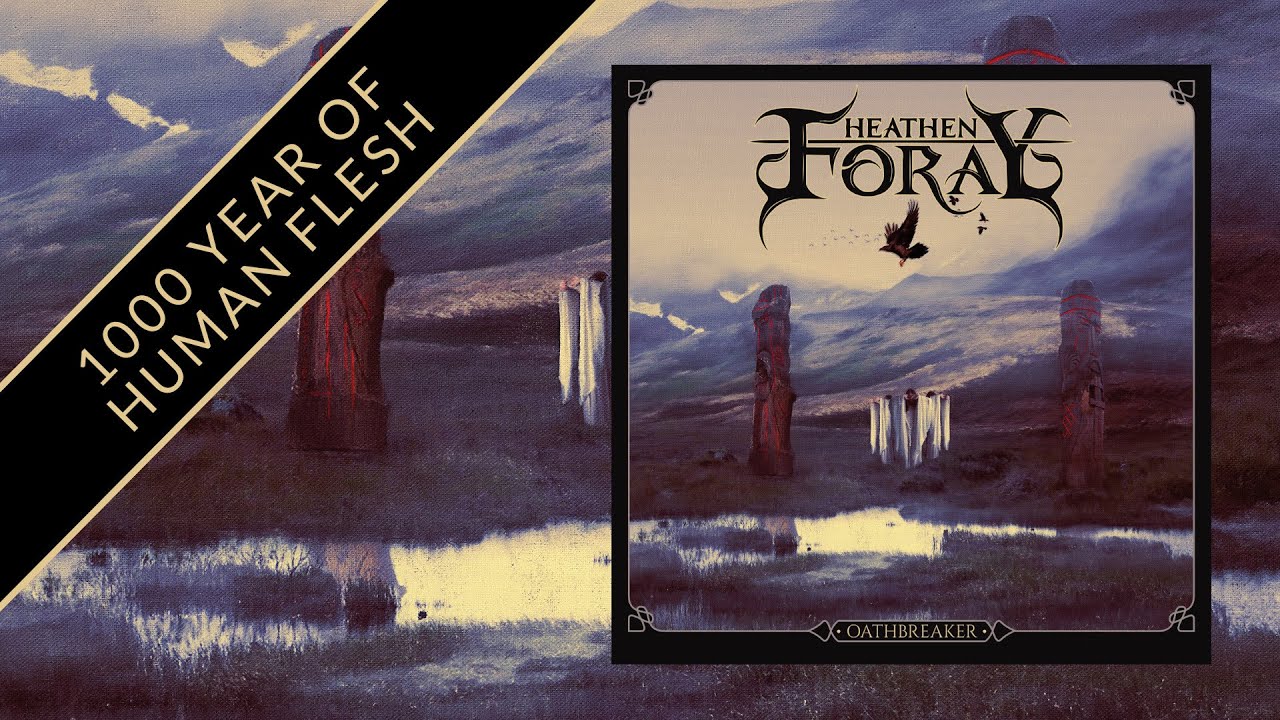 Heathen Foray - 1000 years of human flesh (Official Song Stream)