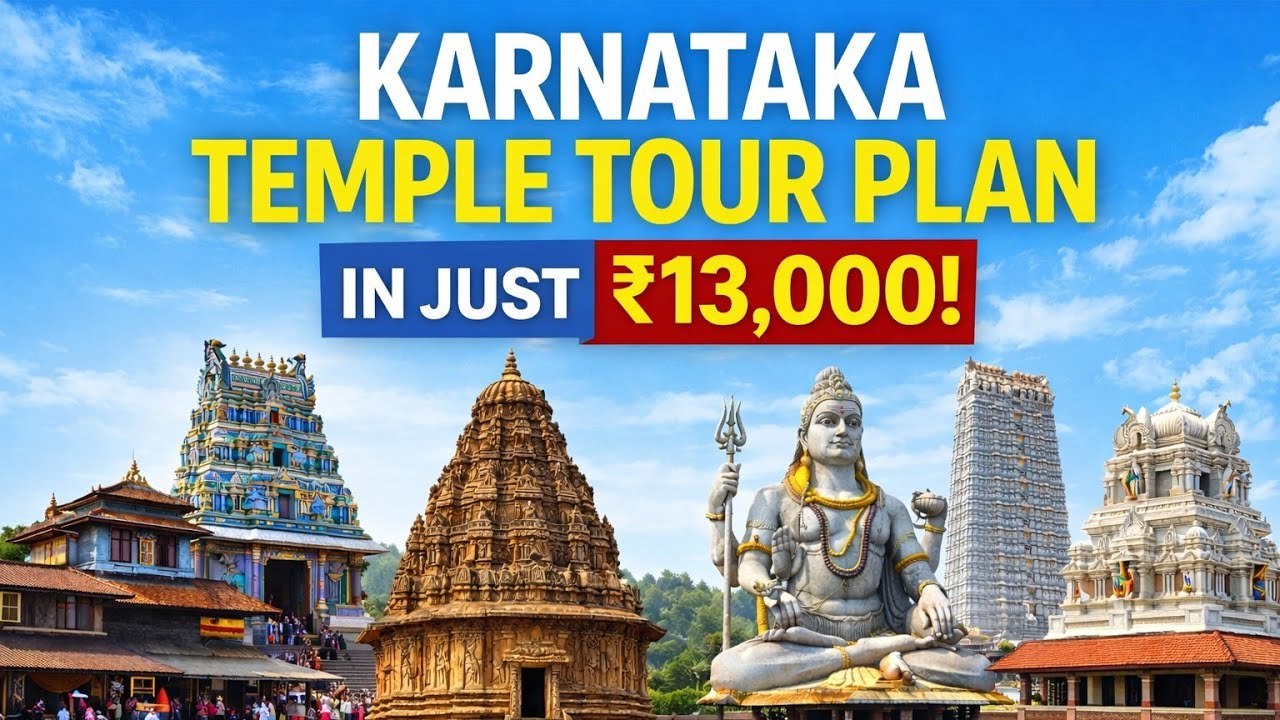 Karnataka Darshan in ₹12,000 | Complete Temple Tour plan from Kukke to Gokarna