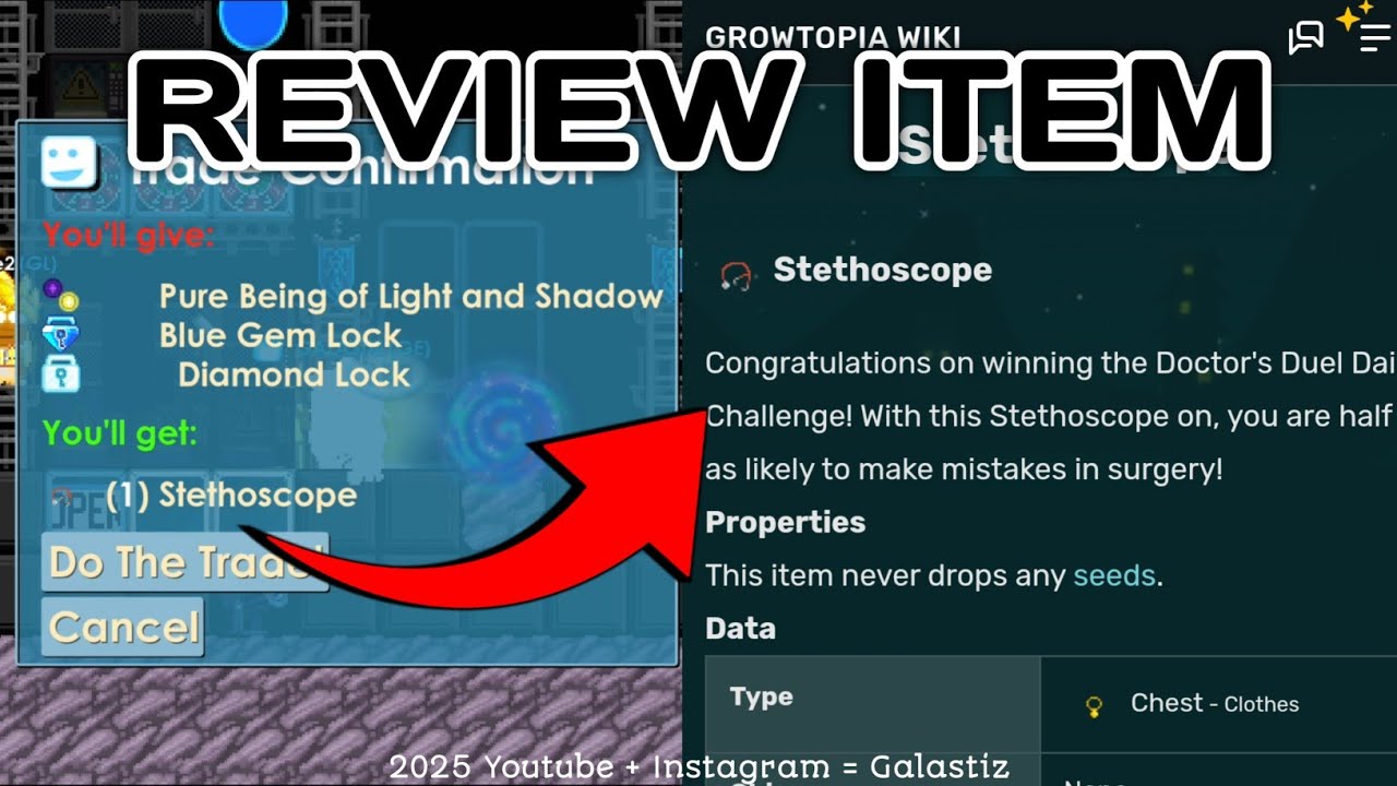 Beli Stethoscope Untuk Surgery (Jadi Ez Banget) Growtopia Indonesia