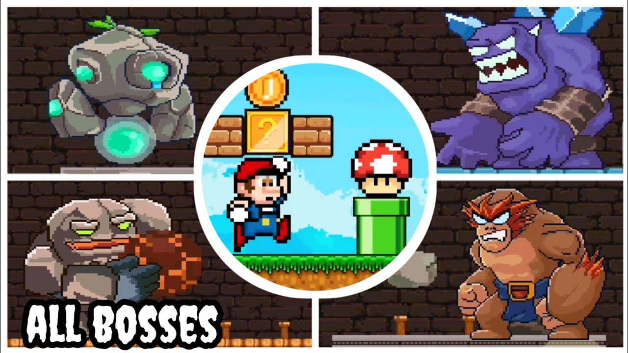 Mano jungle adventure - all bosses