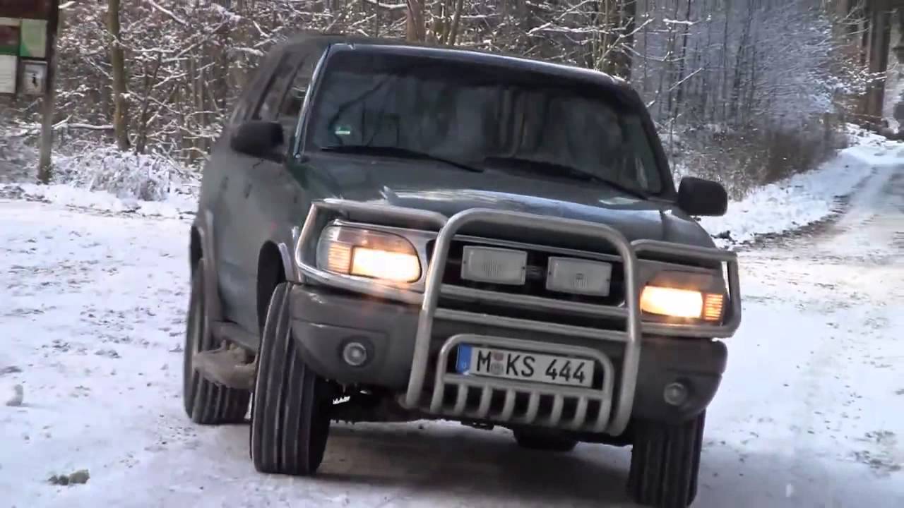 FORD EXPLORER 1999 4 0 V6 Snow Germany   MUNICH