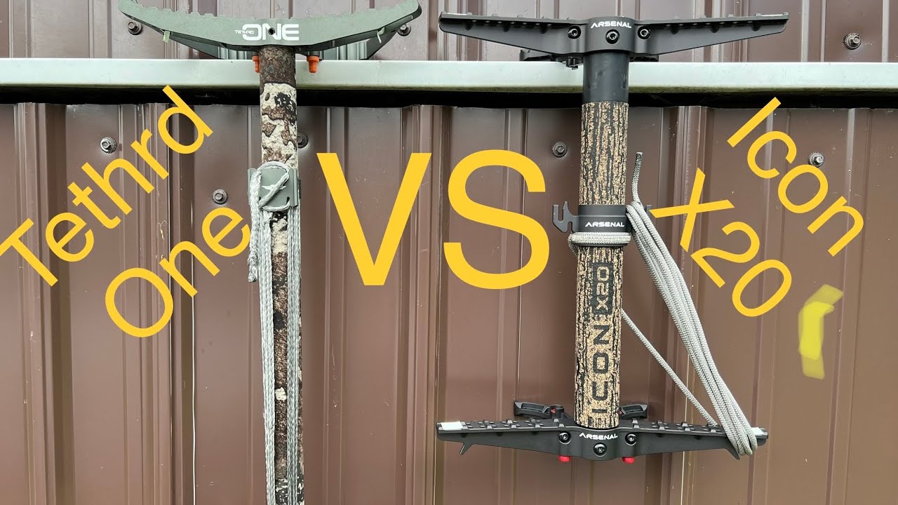 Tethrd One Stick VS Hunt Arsenal Icon X20 Side By Side Comparison