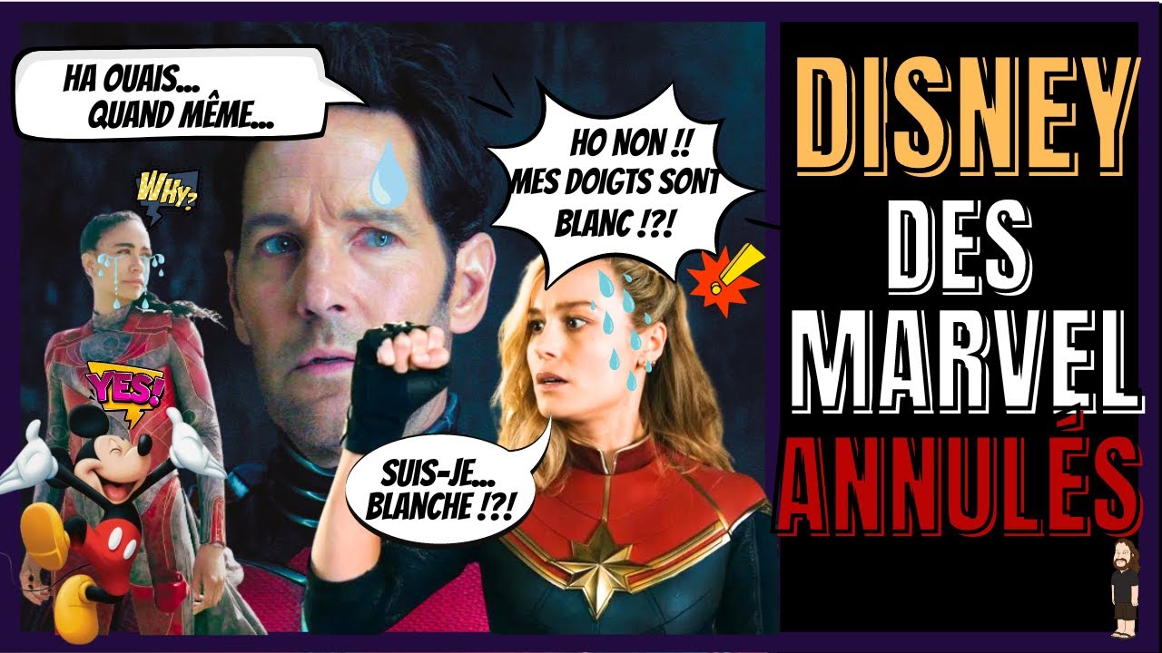 DISNEY(USA) PDG BOB IGER: DES FILMS MARVEL DE SUPER HÉROS ANNULÉS