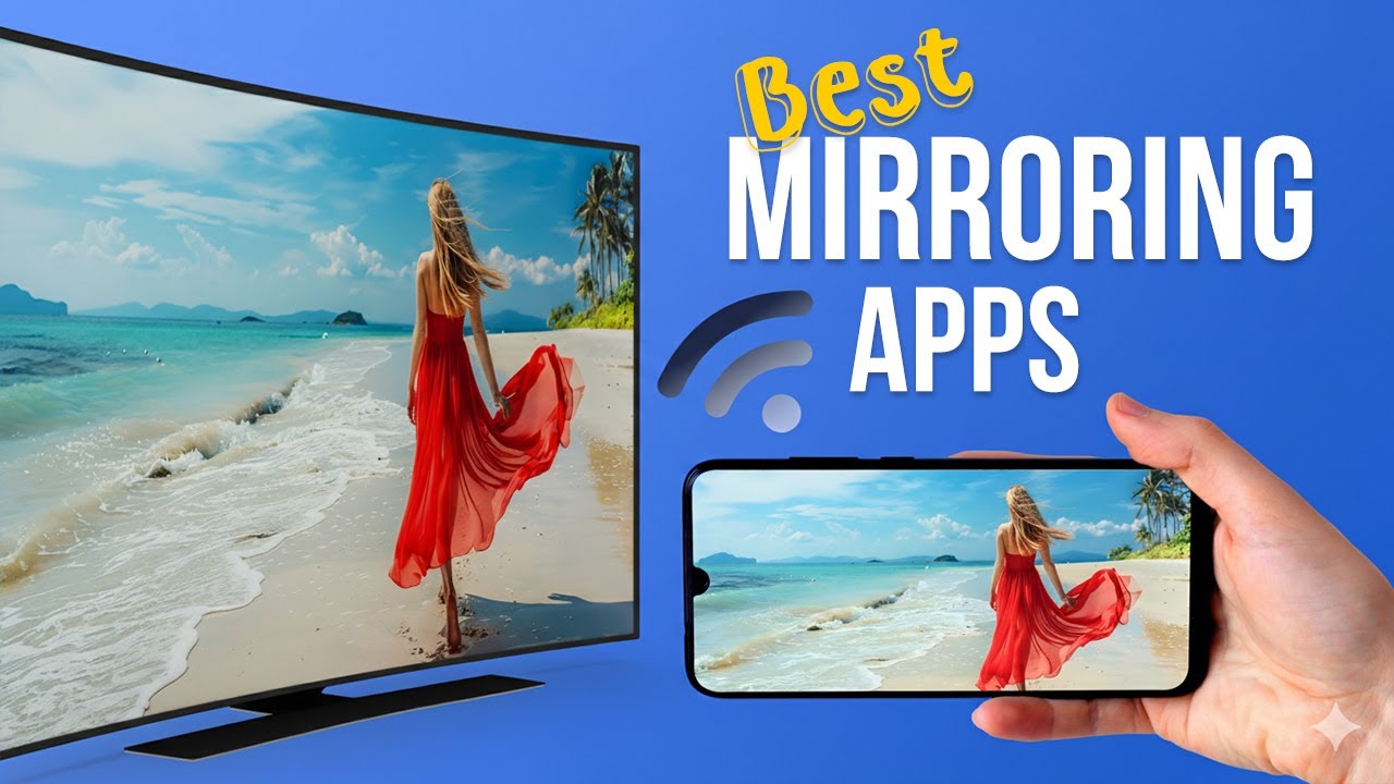 🖥️ Top 5 Best Screen Mirroring Apps for Android to PC and Smart TV!