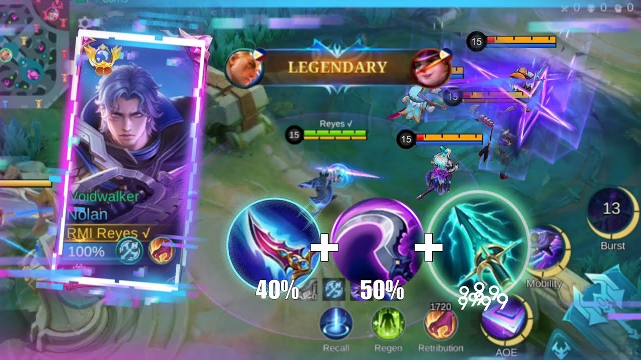 Common build is insane😱 Nolan damage hack