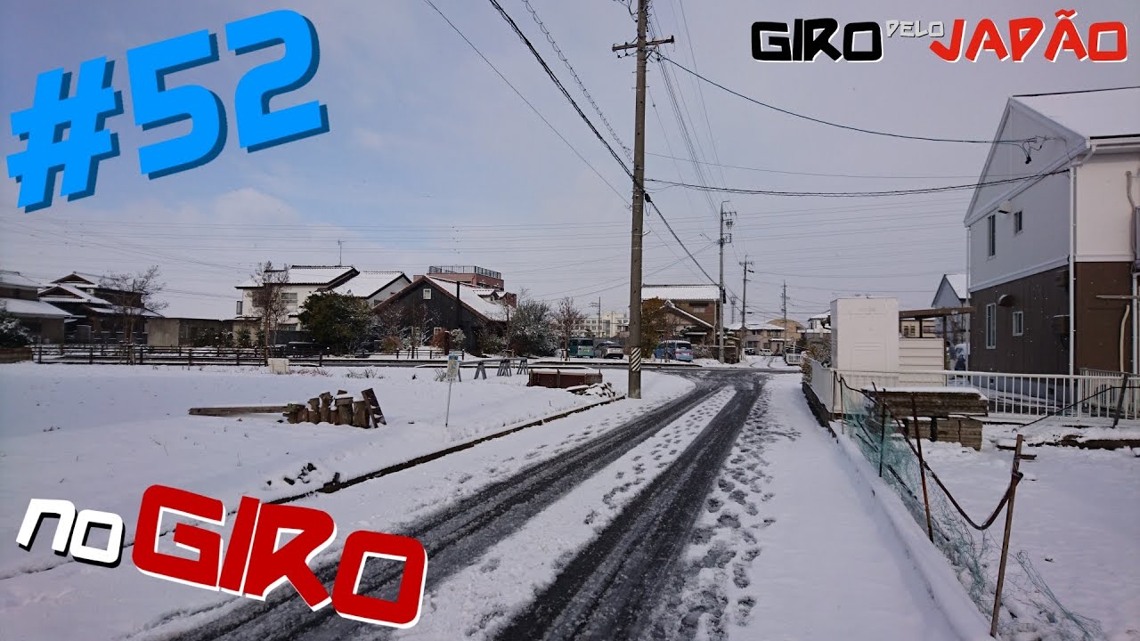 NEVOU EM OKAZAKI - NOSSA RUA