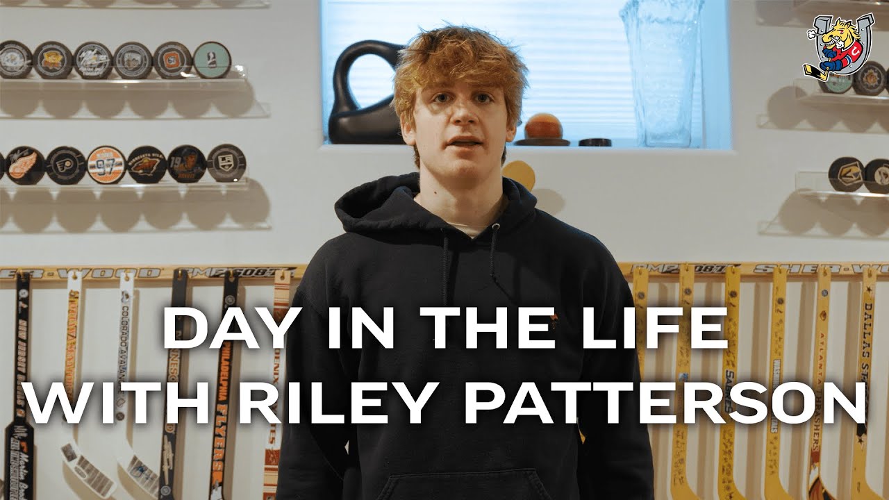 Riley Patterson Day in The Life - #NHLDraft Prospect #vancouvercanucks