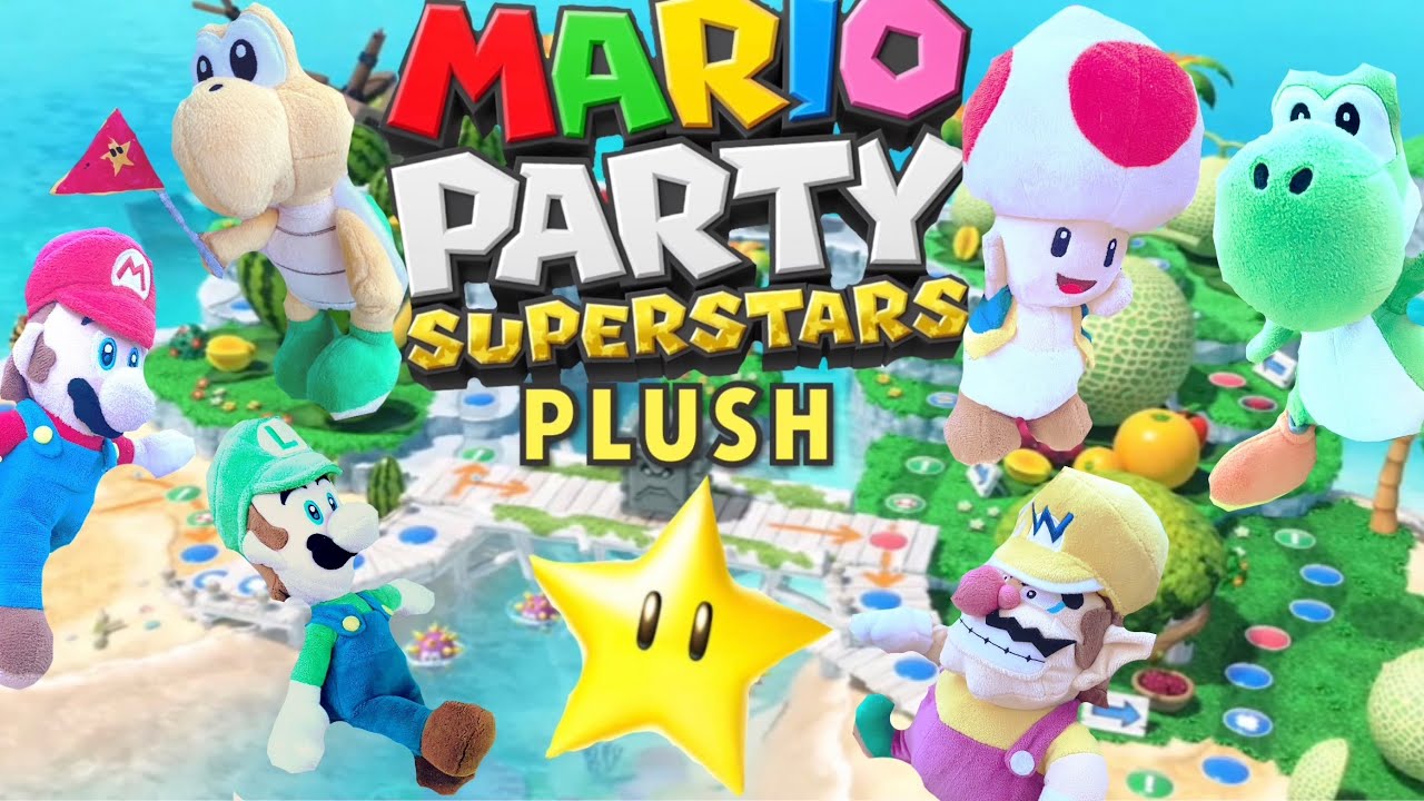 Mario Plush: Mario party Superstars
