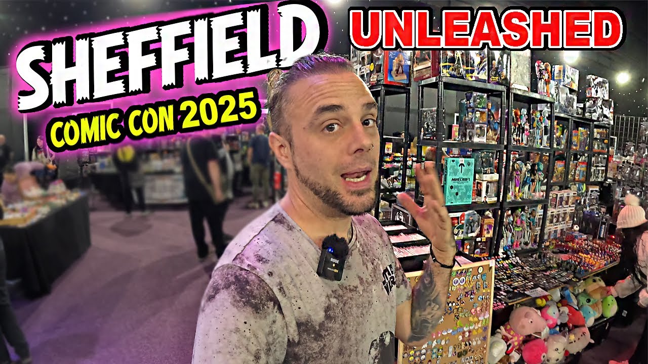 Перепродажа на фестивале комиксов Sheffield Comic Con 2025