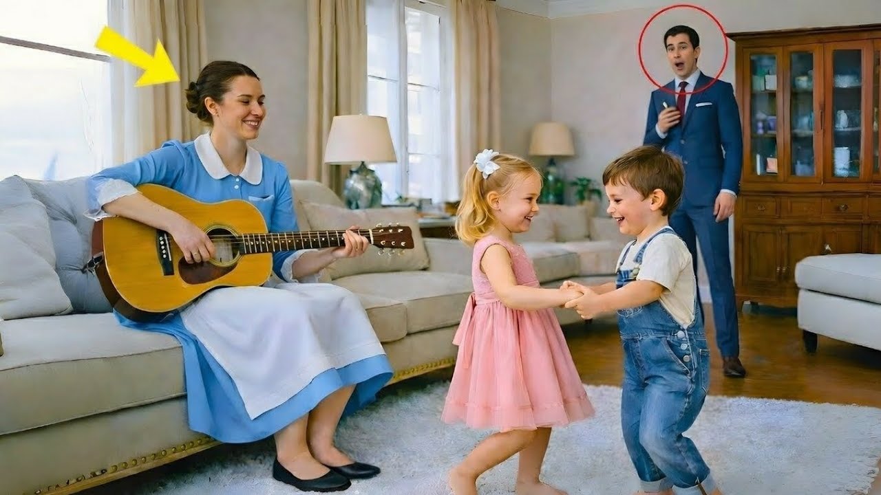 MILLONARIO LLEGA CANSADO A CASA... Y LO QUE VE A SU HIJA HACIENDO CON EL HIJO DE LA EMPLEADA LO DEJA