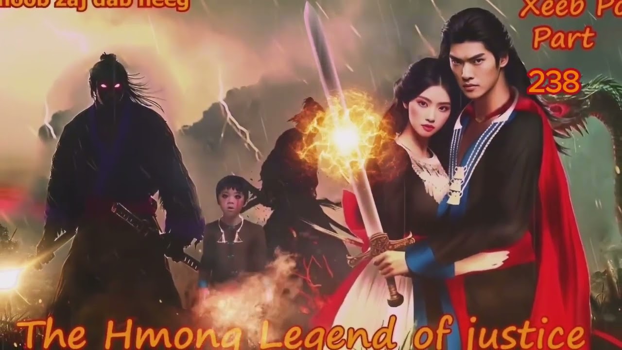 Xeeb Pov The Swordsman legend Episode 238 -  Hmong Action Warrior Story