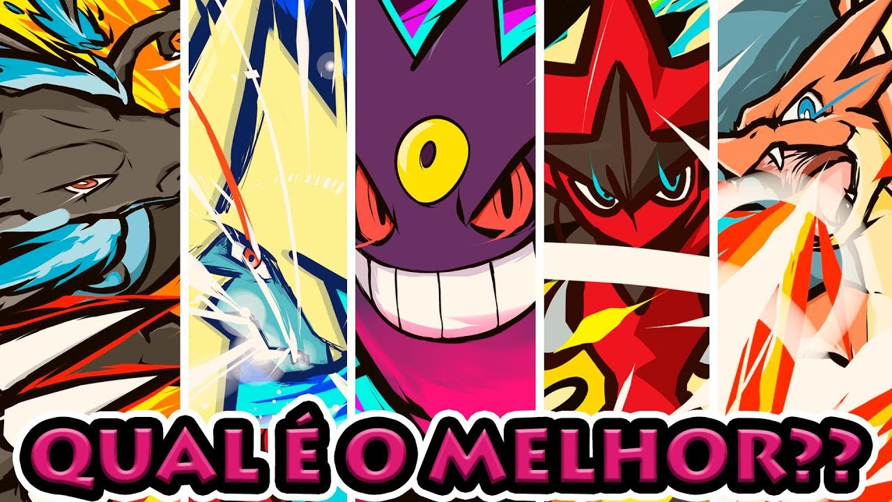TOP 10 MELHORES MEGA EVOLUÇÕES POKÉMON