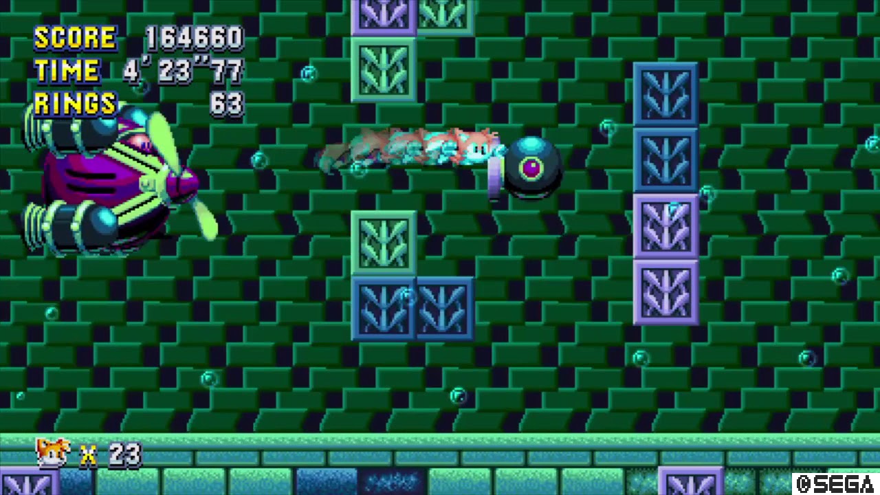 Sonic Mania Hydrocity Boss Trick