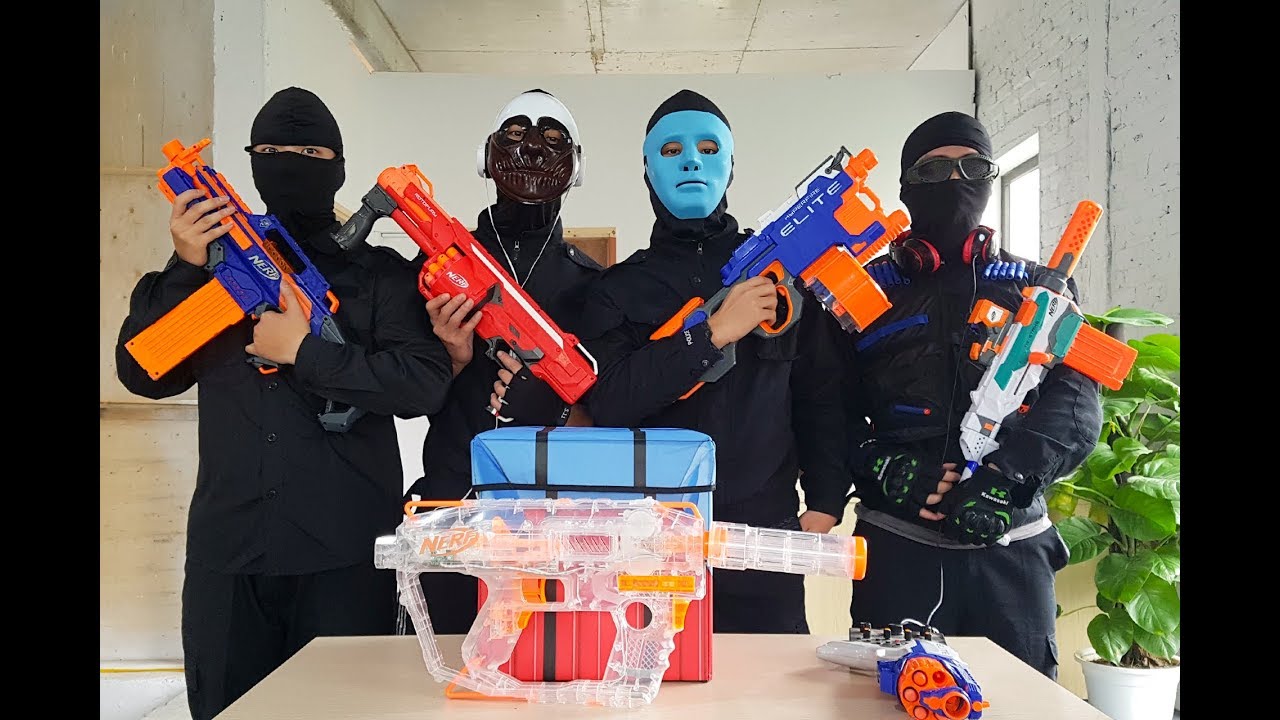 Nerf War: Nhiệm Vụ Giành Lại Hộp PUBG | Phần 1 (Phiên Bản Hoàn Chỉnh)