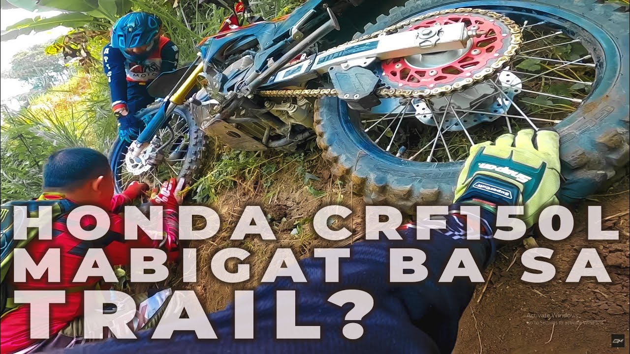 HONDA CRF 150L RIDER DOWN | ENDURO Trail Ride 2021 | Armando via Tagaytay Route