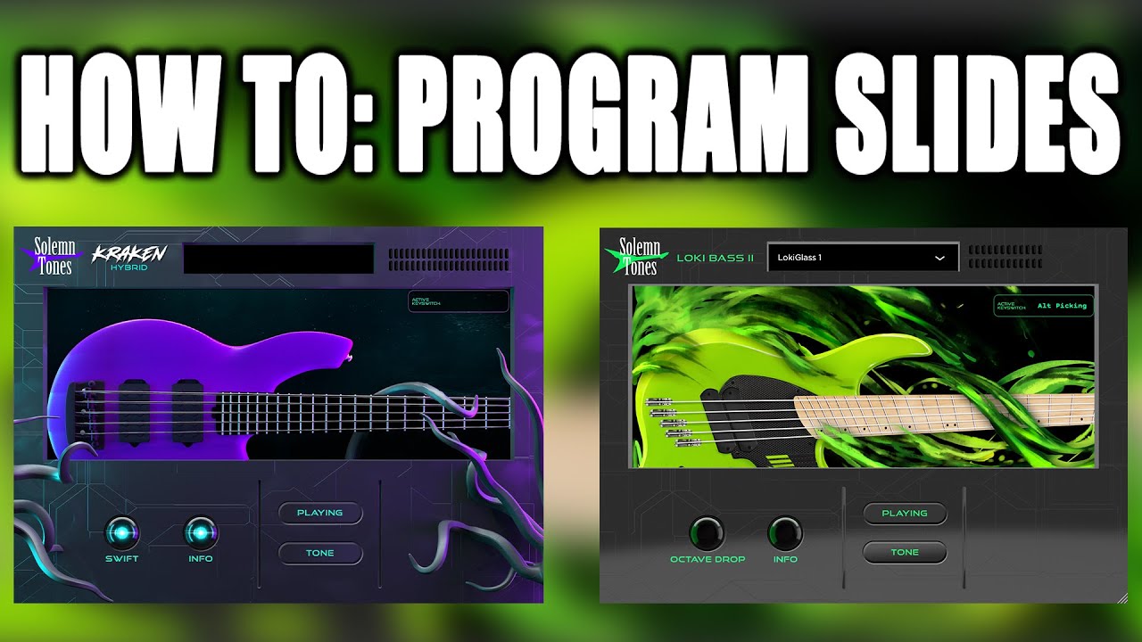How to: SLIDES in Loki Bass 2 & Kraken Hybrid Bass