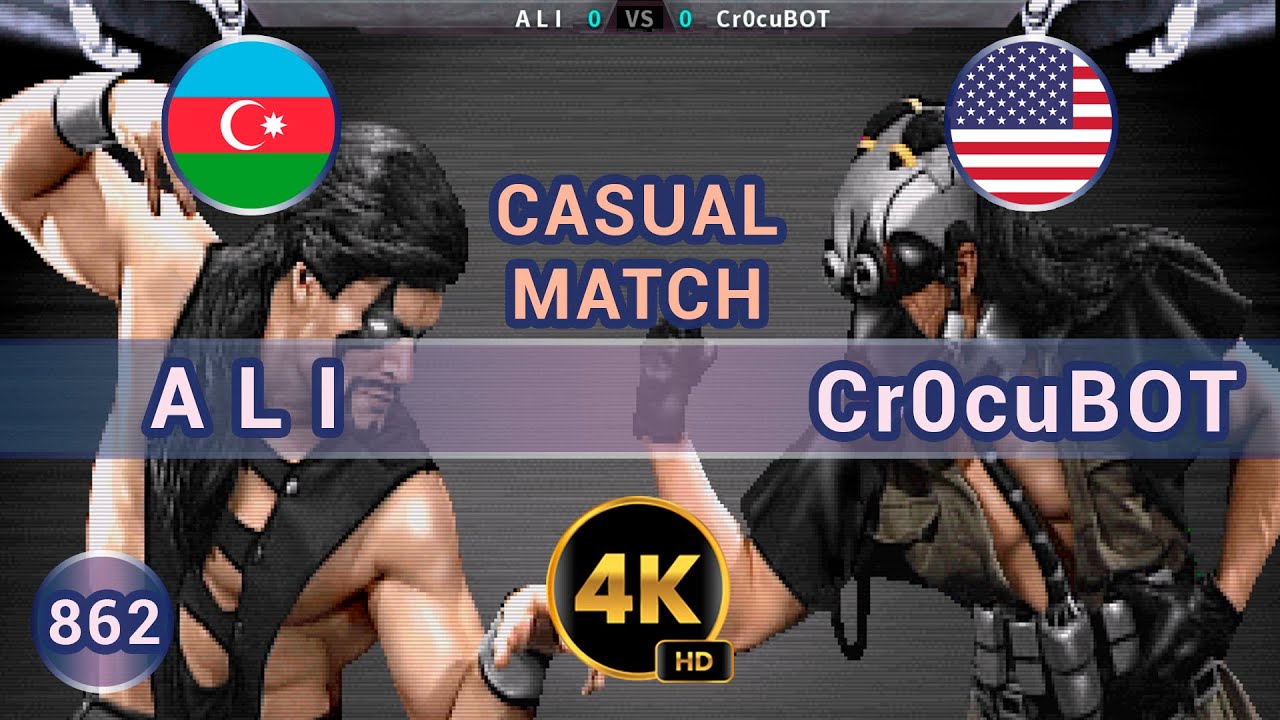 UMK3 - 🇦🇿 A L I vs Cr0cuBOT 🇺🇸 CASUALS /4K 60FPS #umk3 #ultimatemortalkombat3 #team99hits #fightcade