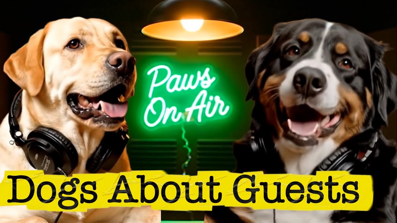 What Dogs Really Think About Guests: Funny Secrets & Reactions | Funny Dog Podcast | Paws On Air