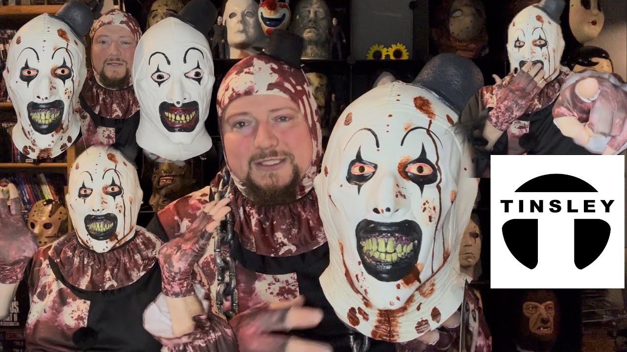 Tinsley Transfers - Art the Clown (Bloody) - Mask Review 