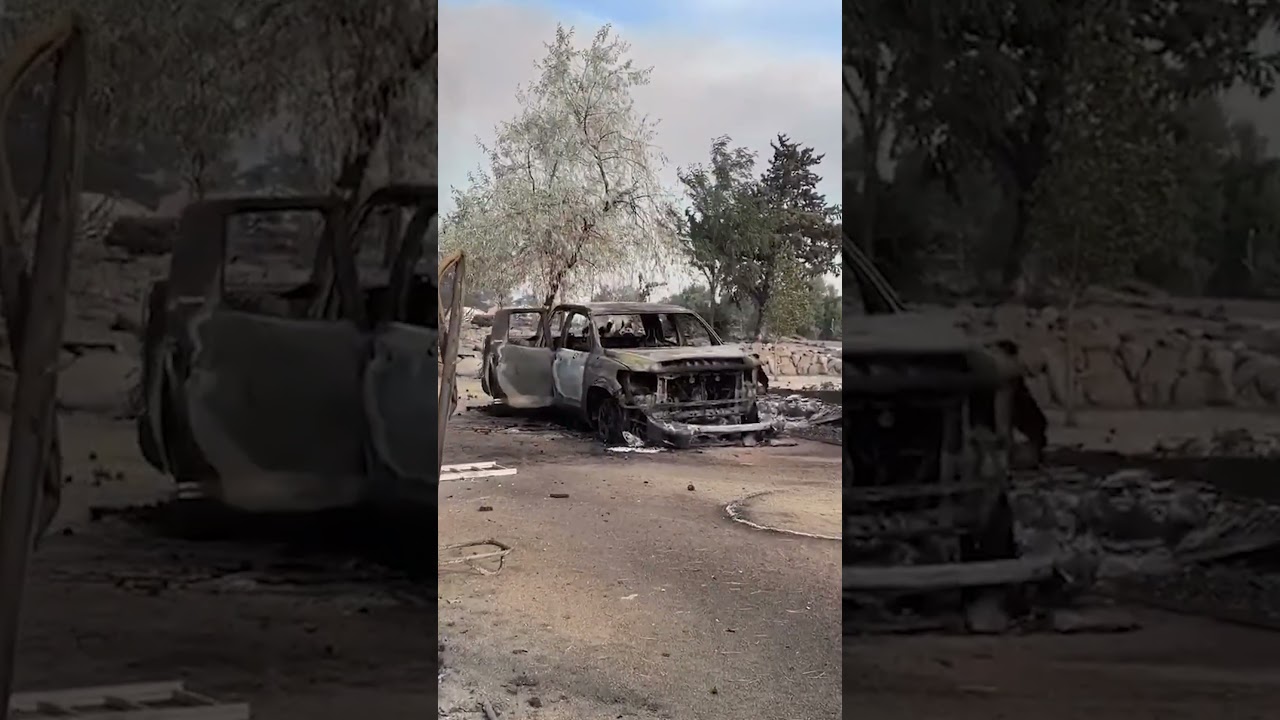 Hawk Fire Destroys Homes Near Reno as Wildfire Grows to 15,000 Acres #shorts