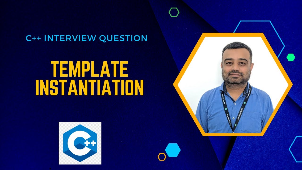 C++ interview Question | Template instantiation