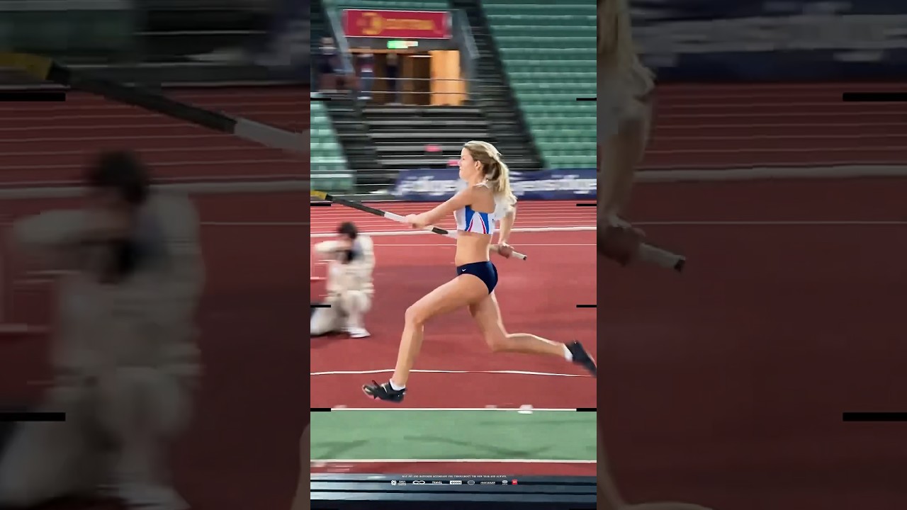 🏅 Soaring to New Heights! 🇳🇴 Embla Matilde Njerve&rsquo;s Pole Vault Journey 🌟 #norway #training