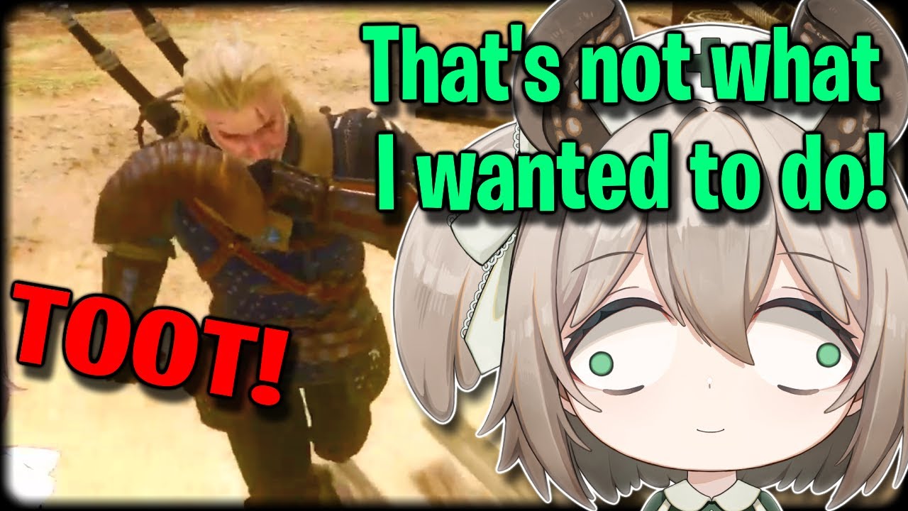 Nimi's tooting her own horn [Nimi Nightmare - Witcher 3: Blood and Wine]