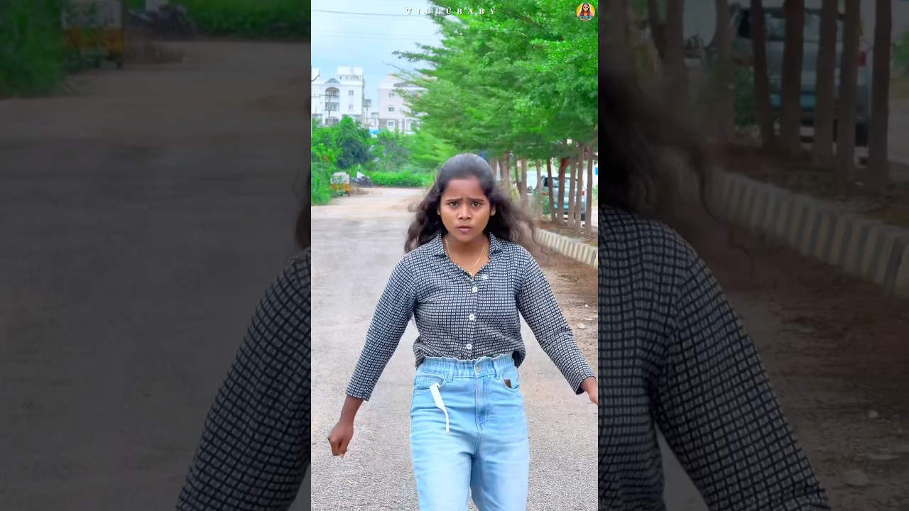 Santhosh Santhosh &hellip;. 😬😳 || lady tillu || tillu baby || preethiraj ||#comedy #funnycomedy