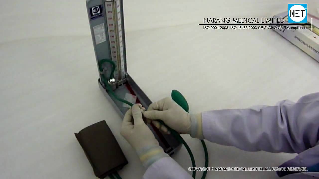 Mercury Sphygmomanometer (B P Apparatus), Item Code: SP001