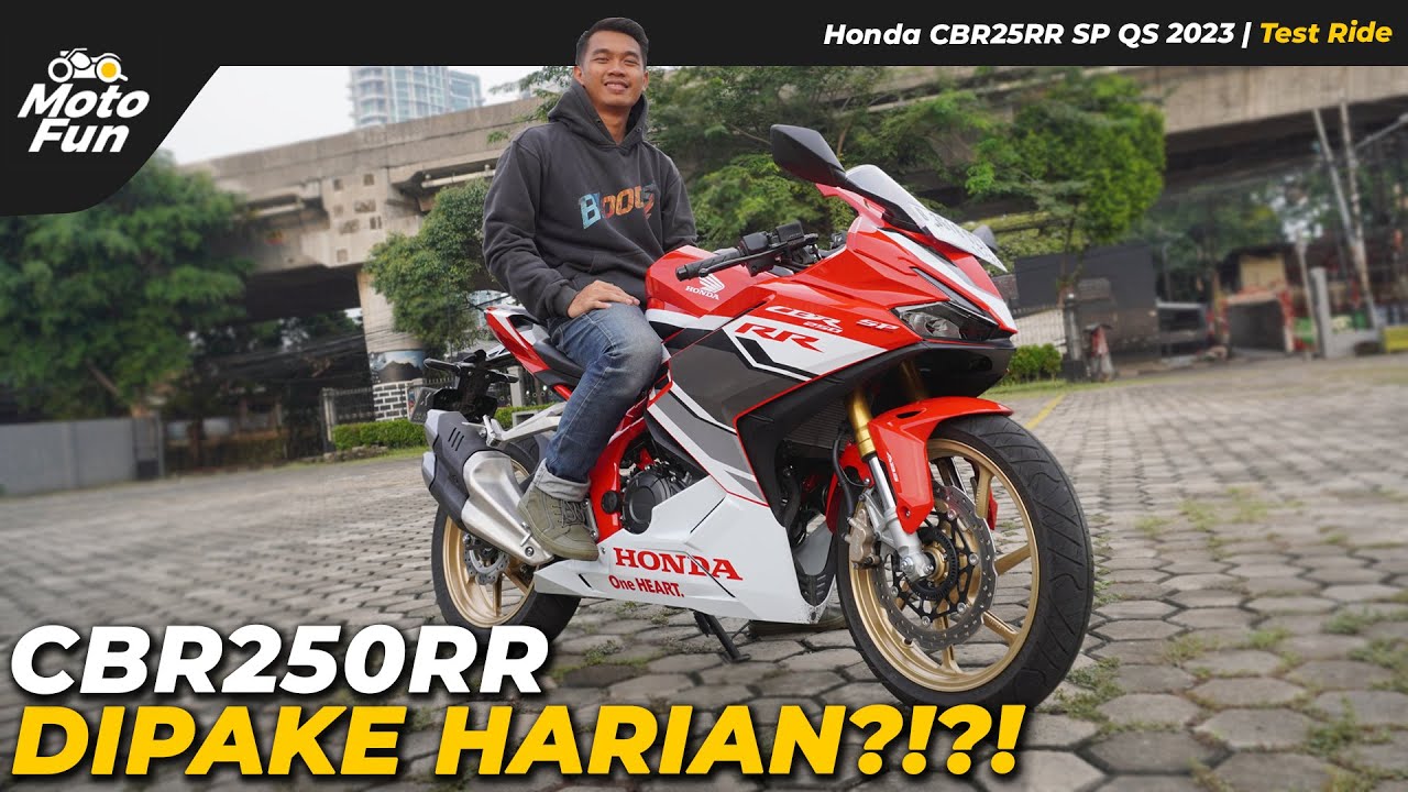 Review Lengkap Honda CBR250RR SP QS 2023, Masih Bikin Pegel Gak Sih?? | MotoFun Indonesia