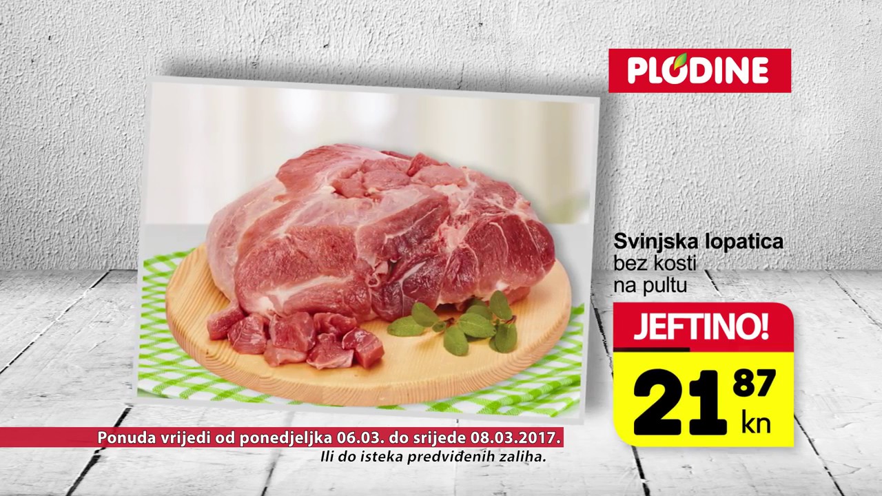 Plodine akcija za početak tjedna do 8.3.2017.