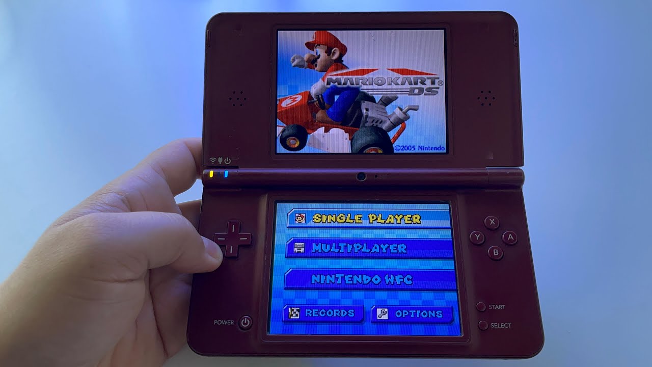 Mario Kart | Nintendo DSi XL handheld gameplay