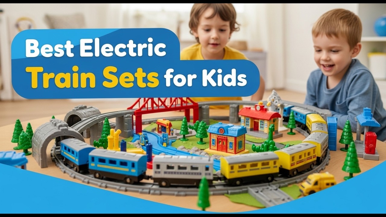 Top 5 Best Electric Train Sets for Kids 2026 | Top 5 Electric Train Sets That Are Actually Easy