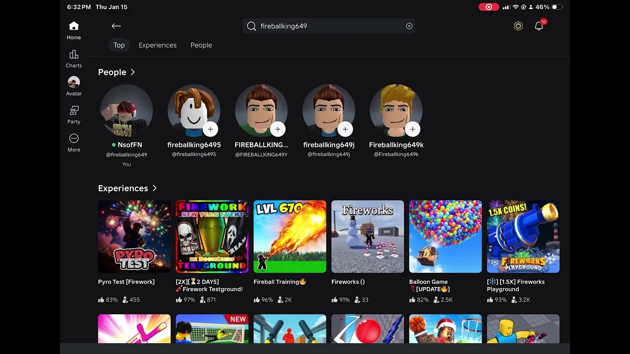 My username on Roblox reveal!
